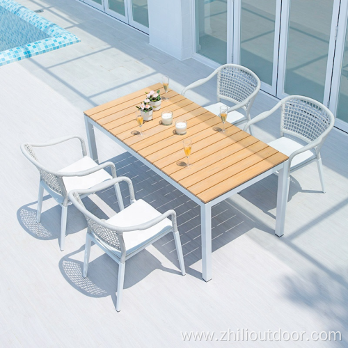 Leisure Balcony Villa Furniture Chair patio dining set